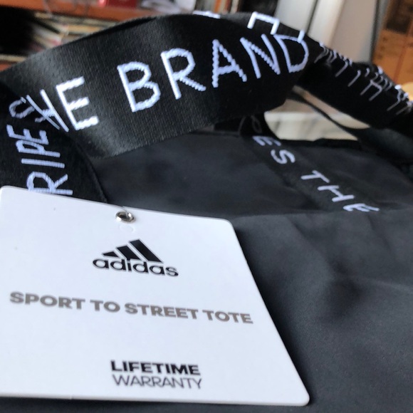 ADIDAS SPORT TO STREET TOTE BAG OFF WHITE - Picture 7 of 7